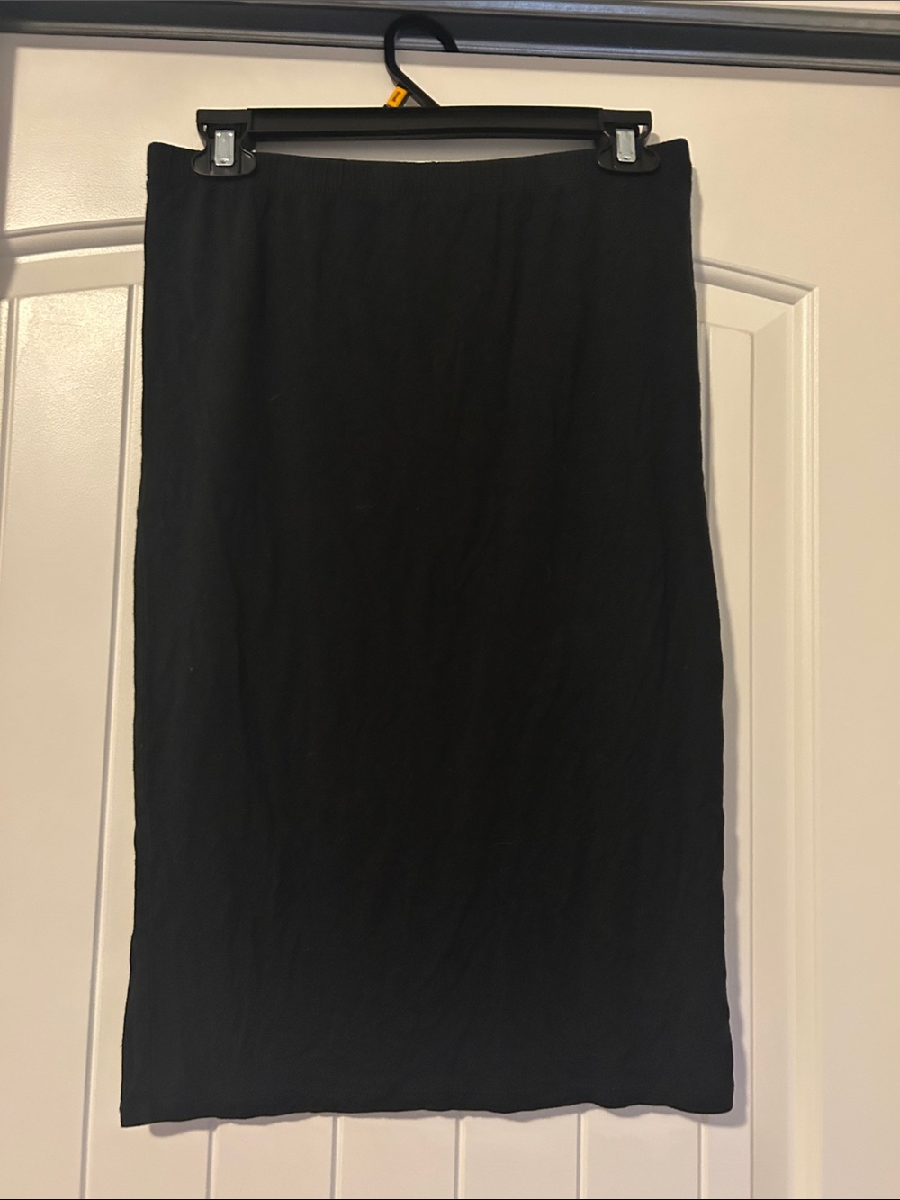 Classic Black Women's Straight Skirt